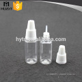 10 ml / 15 ml / 20 ml / 30 ml / 50 ml en gros PET verre PP matériel différent enfant preuve dropper e-liquide bouteille